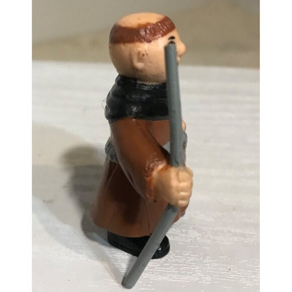 VINTAGE 1991 SOMA ROBIN HOOD PVC FRIAR TUCK 1.75" TALL ACTION FIGURE - Picture 2 of 7